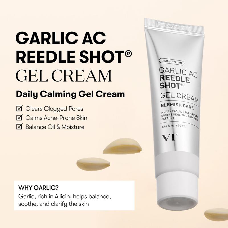 Creme em gel VT COSMETICS Garlic AC Reedle Shot 50mL - Sérum para